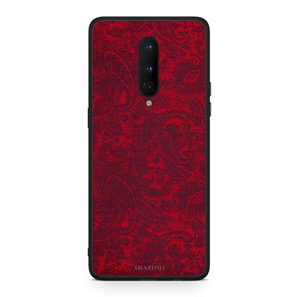 OnePlus 8 Paisley Cashmere θήκη από τη Smartfits με σχέδιο στο πίσω μέρος και μαύρο περίβλημα | Smartphone case with colorful back and black bezels by Smartfits