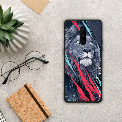 PopArt Lion Designer - OnePlus 8 θήκη