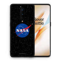 Thumbnail for Θήκη OnePlus 8 NASA PopArt από τη Smartfits με σχέδιο στο πίσω μέρος και μαύρο περίβλημα | OnePlus 8 NASA PopArt case with colorful back and black bezels