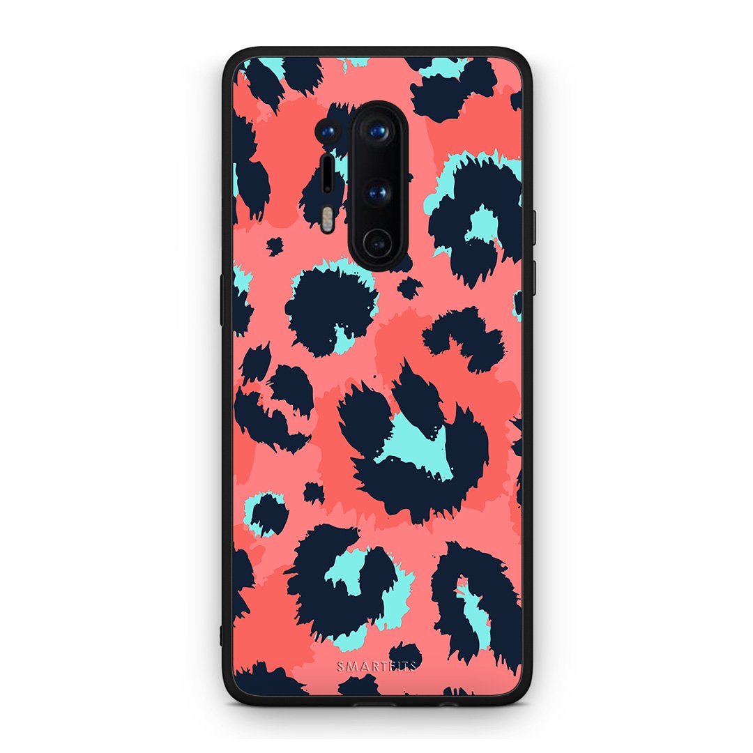 22 - OnePlus 8 Pro  Pink Leopard Animal case, cover, bumper