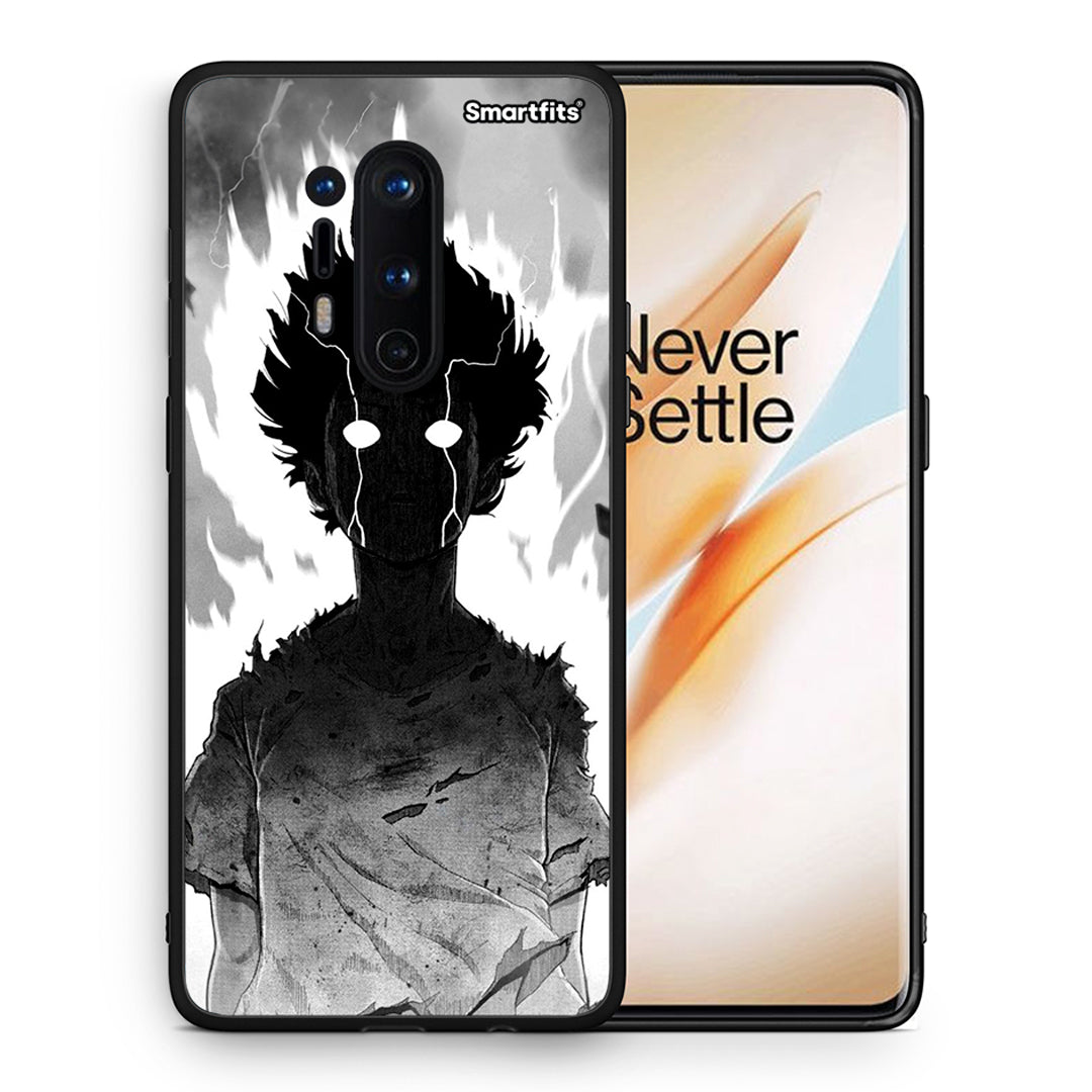 Θήκη OnePlus 8 Pro Anime Boy από τη Smartfits με σχέδιο στο πίσω μέρος και μαύρο περίβλημα | OnePlus 8 Pro Anime Boy case with colorful back and black bezels