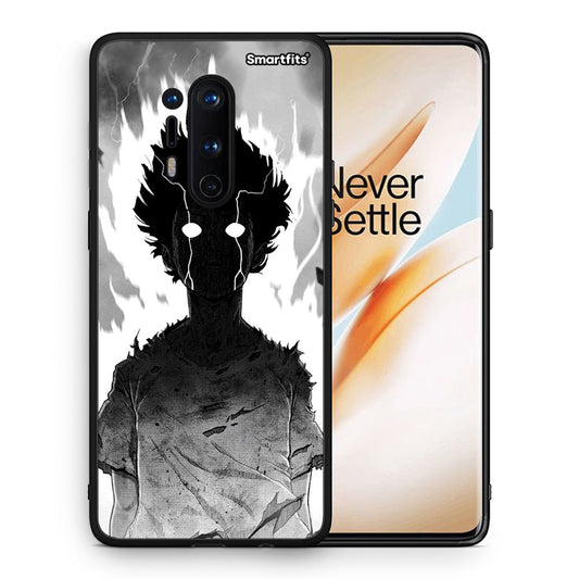 Θήκη OnePlus 8 Pro Anime Boy από τη Smartfits με σχέδιο στο πίσω μέρος και μαύρο περίβλημα | OnePlus 8 Pro Anime Boy case with colorful back and black bezels