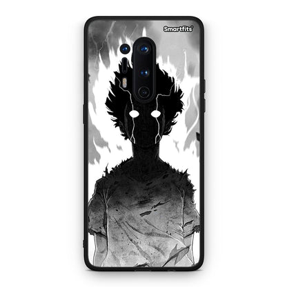 OnePlus 8 Pro Anime Boy Θήκη από τη Smartfits με σχέδιο στο πίσω μέρος και μαύρο περίβλημα | Smartphone case with colorful back and black bezels by Smartfits