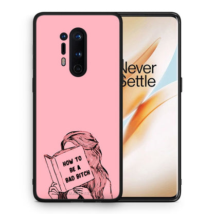 Θήκη OnePlus 8 Pro Bad Bitch από τη Smartfits με σχέδιο στο πίσω μέρος και μαύρο περίβλημα | OnePlus 8 Pro Bad Bitch case with colorful back and black bezels