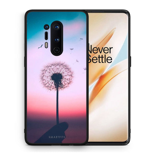 Θήκη OnePlus 8 Pro Wish Boho από τη Smartfits με σχέδιο στο πίσω μέρος και μαύρο περίβλημα | OnePlus 8 Pro Wish Boho case with colorful back and black bezels