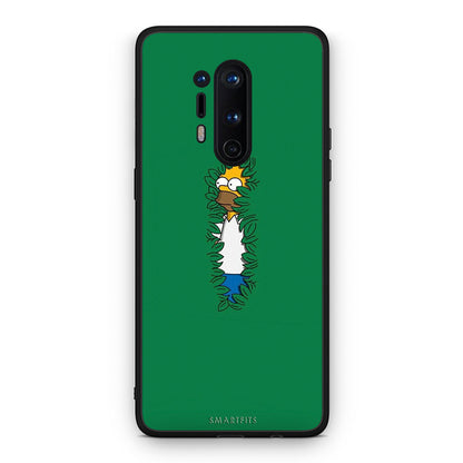OnePlus 8 Pro Bush Man Θήκη Αγίου Βαλεντίνου από τη Smartfits με σχέδιο στο πίσω μέρος και μαύρο περίβλημα | Smartphone case with colorful back and black bezels by Smartfits
