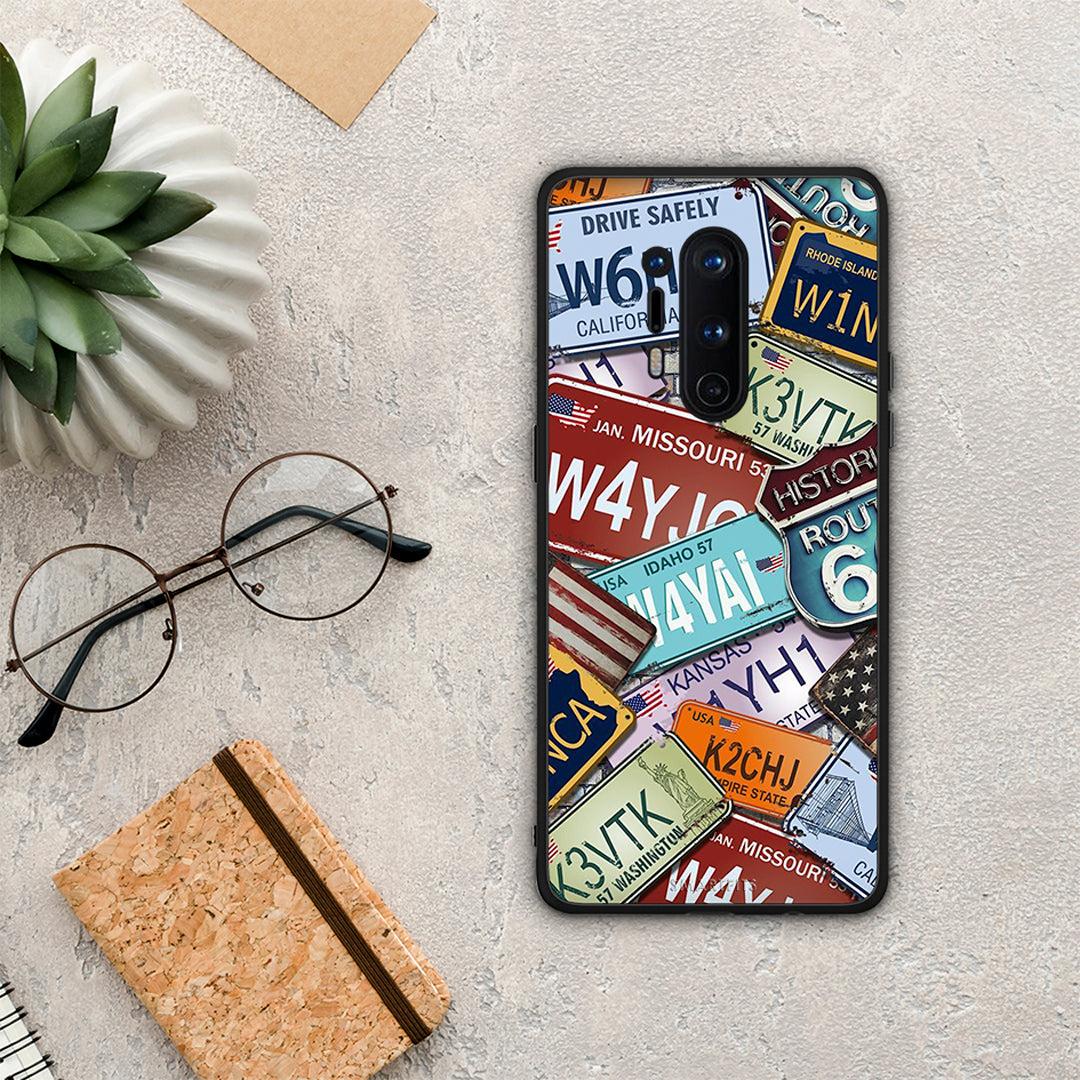 Car Plates - OnePlus 8 Pro θήκη