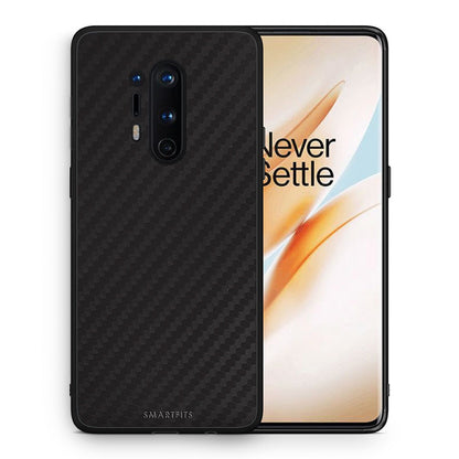 Θήκη OnePlus 8 Pro Carbon Black από τη Smartfits με σχέδιο στο πίσω μέρος και μαύρο περίβλημα | OnePlus 8 Pro Carbon Black case with colorful back and black bezels