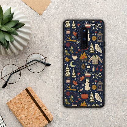 Christmas Elements - OnePlus 8 Pro θήκη