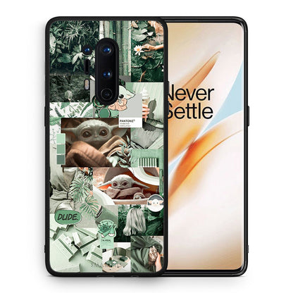 Θήκη Αγίου Βαλεντίνου OnePlus 8 Pro Collage Dude από τη Smartfits με σχέδιο στο πίσω μέρος και μαύρο περίβλημα | OnePlus 8 Pro Collage Dude case with colorful back and black bezels