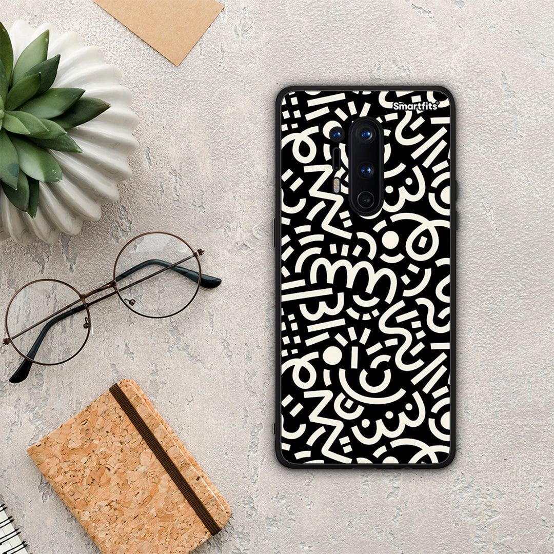 Doodle Art - OnePlus 8 Pro θήκη