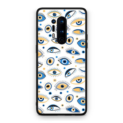 OnePlus 8 Pro Ftou Ftou θήκη από τη Smartfits με σχέδιο στο πίσω μέρος και μαύρο περίβλημα | Smartphone case with colorful back and black bezels by Smartfits