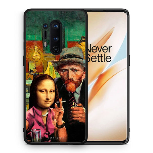 Θήκη OnePlus 8 Pro Funny Art από τη Smartfits με σχέδιο στο πίσω μέρος και μαύρο περίβλημα | OnePlus 8 Pro Funny Art case with colorful back and black bezels