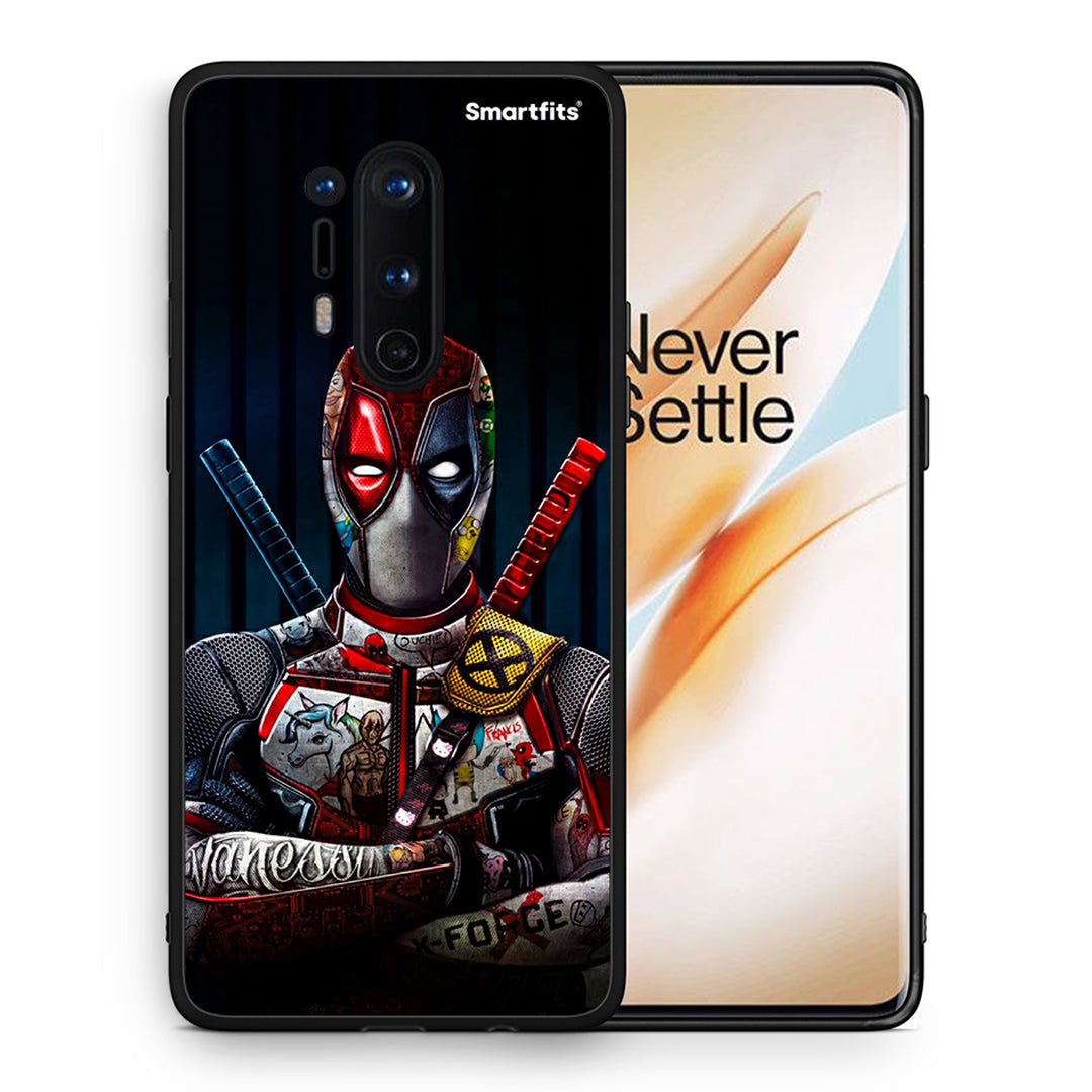 Θήκη OnePlus 8 Pro Funny Guy από τη Smartfits με σχέδιο στο πίσω μέρος και μαύρο περίβλημα | OnePlus 8 Pro Funny Guy case with colorful back and black bezels