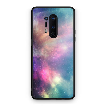 105 - OnePlus 8 Pro  Rainbow Galaxy case, cover, bumper