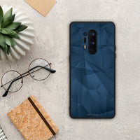 Thumbnail for 018 Geometric Blue Abstract - OnePlus 8 Pro θήκη