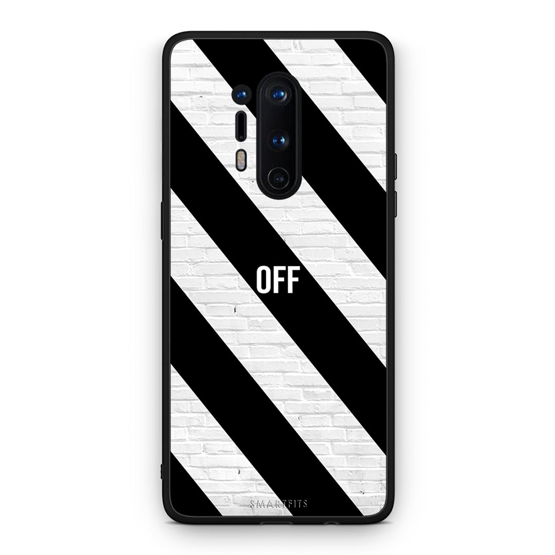 OnePlus 8 Pro Get Off θήκη από τη Smartfits με σχέδιο στο πίσω μέρος και μαύρο περίβλημα | Smartphone case with colorful back and black bezels by Smartfits