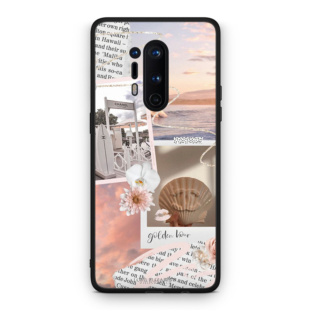 OnePlus 8 Pro Golden Hour Θήκη Αγίου Βαλεντίνου από τη Smartfits με σχέδιο στο πίσω μέρος και μαύρο περίβλημα | Smartphone case with colorful back and black bezels by Smartfits