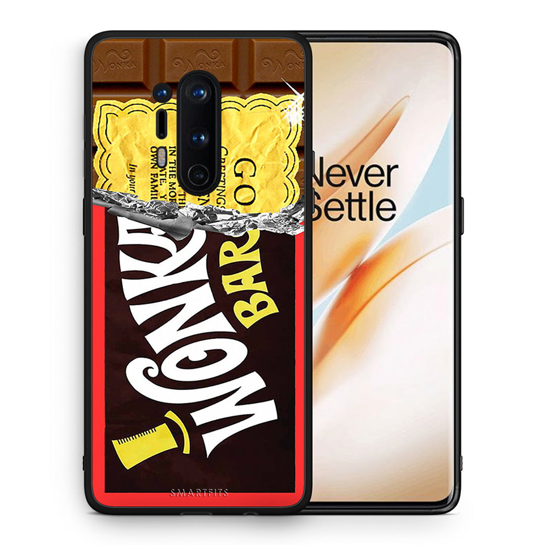 Θήκη OnePlus 8 Pro Golden Ticket από τη Smartfits με σχέδιο στο πίσω μέρος και μαύρο περίβλημα | OnePlus 8 Pro Golden Ticket case with colorful back and black bezels