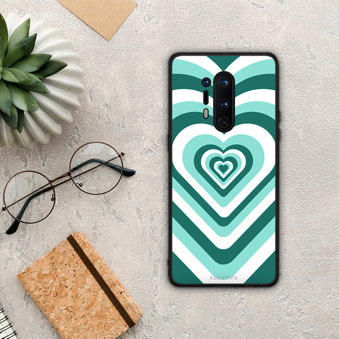 Green Hearts - OnePlus 8 Pro θήκη