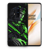 Thumbnail for Θήκη Αγίου Βαλεντίνου OnePlus 8 Pro Green Soldier από τη Smartfits με σχέδιο στο πίσω μέρος και μαύρο περίβλημα | OnePlus 8 Pro Green Soldier case with colorful back and black bezels