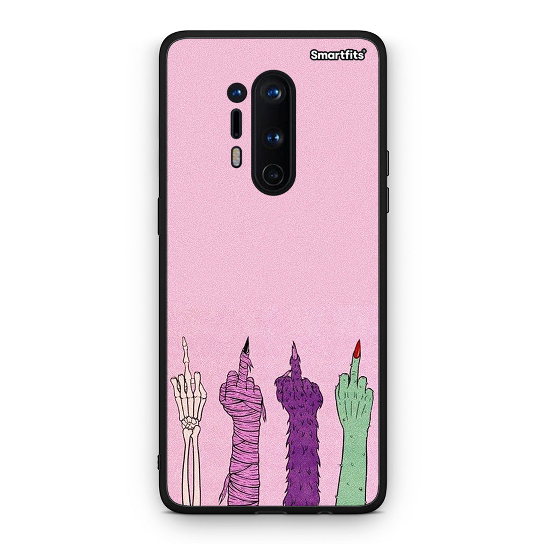 OnePlus 8 Pro Halloween Be A Lady Θήκη από τη Smartfits με σχέδιο στο πίσω μέρος και μαύρο περίβλημα | Smartphone case with colorful back and black bezels by Smartfits
