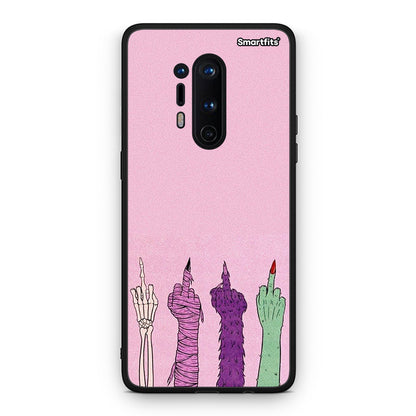 OnePlus 8 Pro Halloween Be A Lady Θήκη από τη Smartfits με σχέδιο στο πίσω μέρος και μαύρο περίβλημα | Smartphone case with colorful back and black bezels by Smartfits