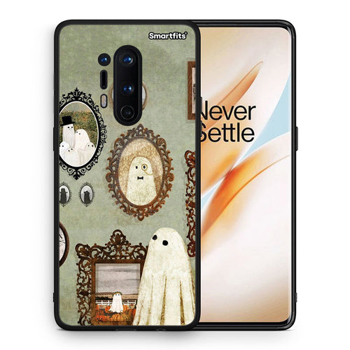 Θήκη OnePlus 8 Pro Halloween Ghost Season από τη Smartfits με σχέδιο στο πίσω μέρος και μαύρο περίβλημα | OnePlus 8 Pro Halloween Ghost Season case with colorful back and black bezels