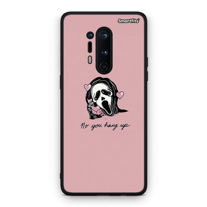 OnePlus 8 Pro Halloween Hang Up Θήκη από τη Smartfits με σχέδιο στο πίσω μέρος και μαύρο περίβλημα | Smartphone case with colorful back and black bezels by Smartfits