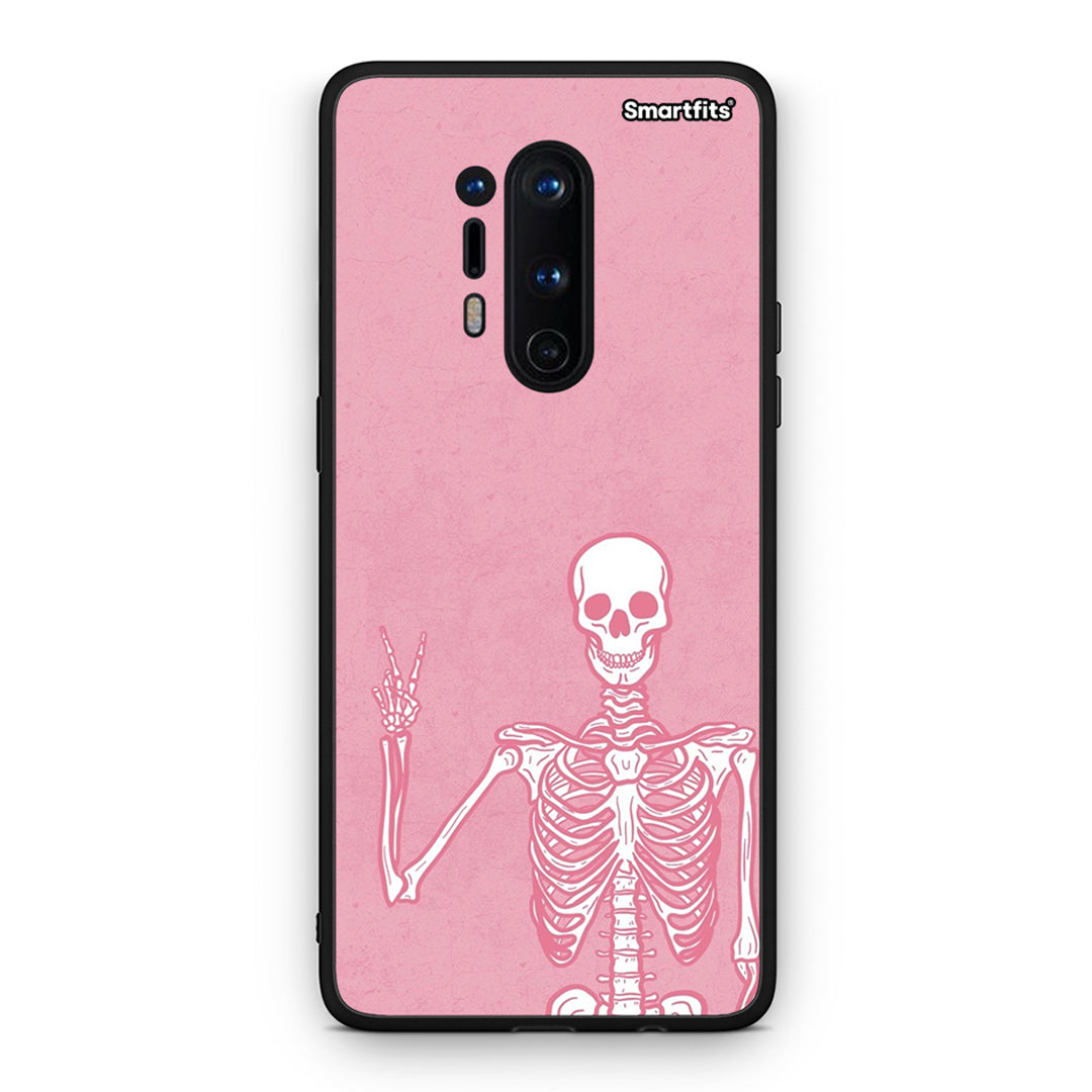 OnePlus 8 Pro Halloween Motivation Θήκη από τη Smartfits με σχέδιο στο πίσω μέρος και μαύρο περίβλημα | Smartphone case with colorful back and black bezels by Smartfits