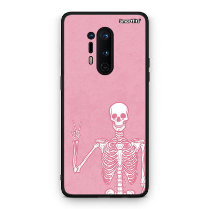 OnePlus 8 Pro Halloween Motivation Θήκη από τη Smartfits με σχέδιο στο πίσω μέρος και μαύρο περίβλημα | Smartphone case with colorful back and black bezels by Smartfits