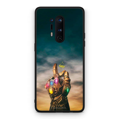 OnePlus 8 Pro Infinity Snap θήκη από τη Smartfits με σχέδιο στο πίσω μέρος και μαύρο περίβλημα | Smartphone case with colorful back and black bezels by Smartfits