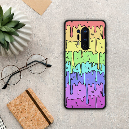 Melting Rainbow - OnePlus 8 Pro θήκη