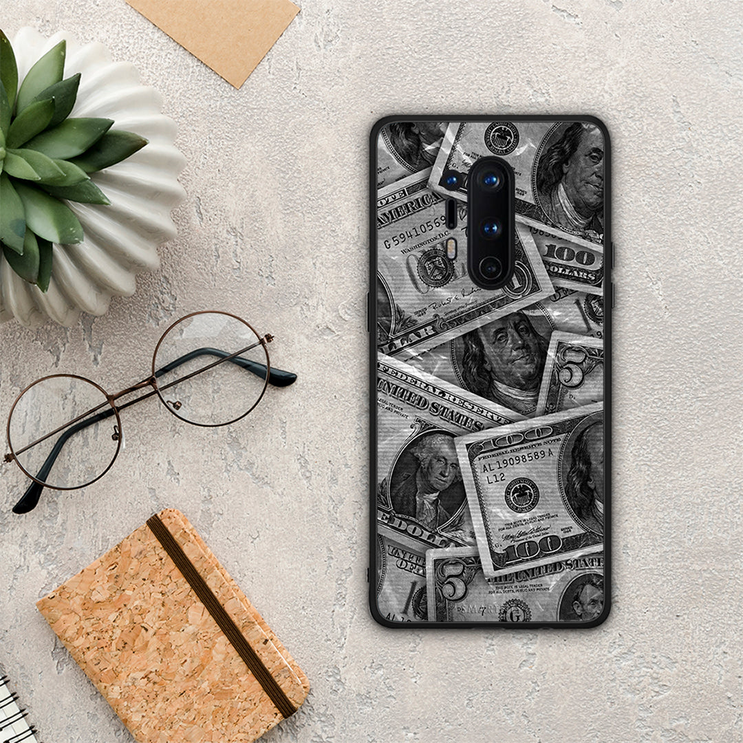 Money Dollars - OnePlus 8 Pro θήκη