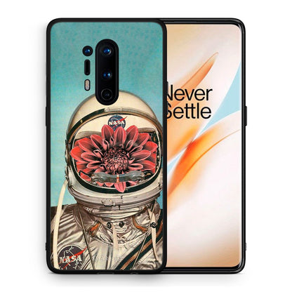 Θήκη OnePlus 8 Pro Nasa Bloom από τη Smartfits με σχέδιο στο πίσω μέρος και μαύρο περίβλημα | OnePlus 8 Pro Nasa Bloom case with colorful back and black bezels