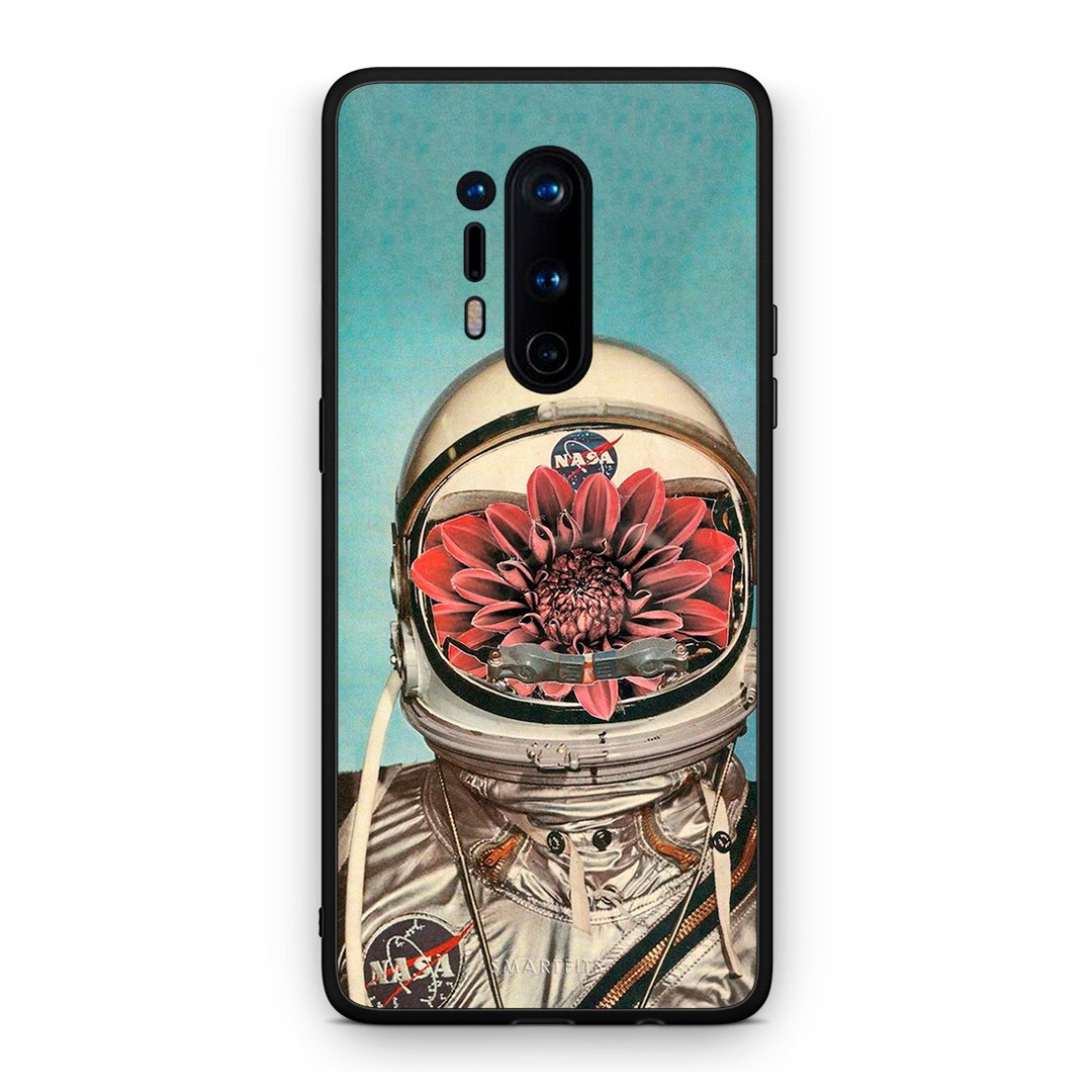 OnePlus 8 Pro Nasa Bloom θήκη από τη Smartfits με σχέδιο στο πίσω μέρος και μαύρο περίβλημα | Smartphone case with colorful back and black bezels by Smartfits