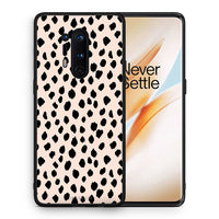 Thumbnail for Θήκη OnePlus 8 Pro New Polka Dots από τη Smartfits με σχέδιο στο πίσω μέρος και μαύρο περίβλημα | OnePlus 8 Pro New Polka Dots case with colorful back and black bezels