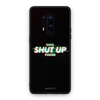 Thumbnail for OnePlus 8 Pro OMG ShutUp θήκη από τη Smartfits με σχέδιο στο πίσω μέρος και μαύρο περίβλημα | Smartphone case with colorful back and black bezels by Smartfits
