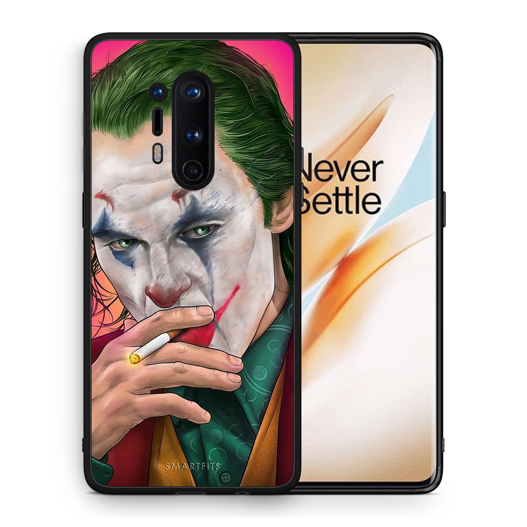 Θήκη OnePlus 8 Pro JokesOnU PopArt από τη Smartfits με σχέδιο στο πίσω μέρος και μαύρο περίβλημα | OnePlus 8 Pro JokesOnU PopArt case with colorful back and black bezels