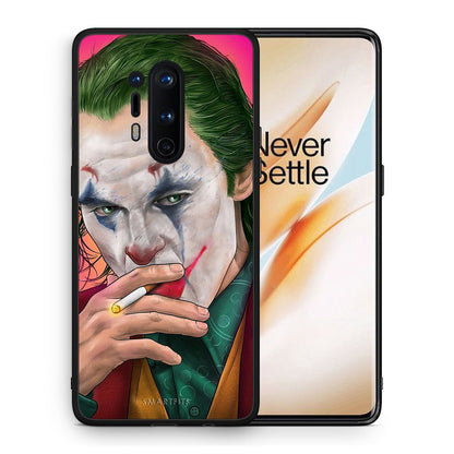 Θήκη OnePlus 8 Pro JokesOnU PopArt από τη Smartfits με σχέδιο στο πίσω μέρος και μαύρο περίβλημα | OnePlus 8 Pro JokesOnU PopArt case with colorful back and black bezels