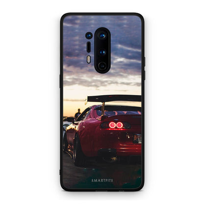 OnePlus 8 Pro Racing Supra θήκη από τη Smartfits με σχέδιο στο πίσω μέρος και μαύρο περίβλημα | Smartphone case with colorful back and black bezels by Smartfits