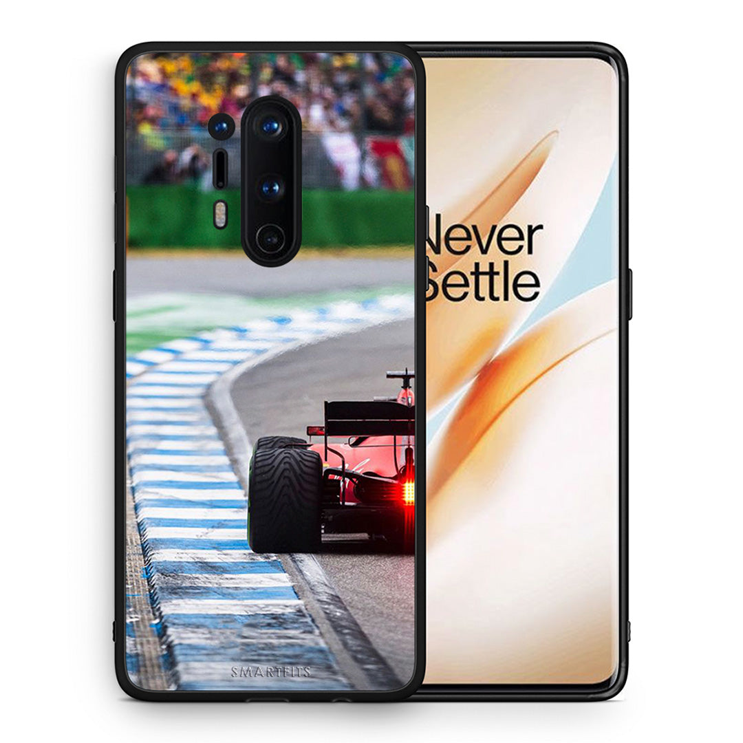 Θήκη OnePlus 8 Pro Racing Vibes από τη Smartfits με σχέδιο στο πίσω μέρος και μαύρο περίβλημα | OnePlus 8 Pro Racing Vibes case with colorful back and black bezels
