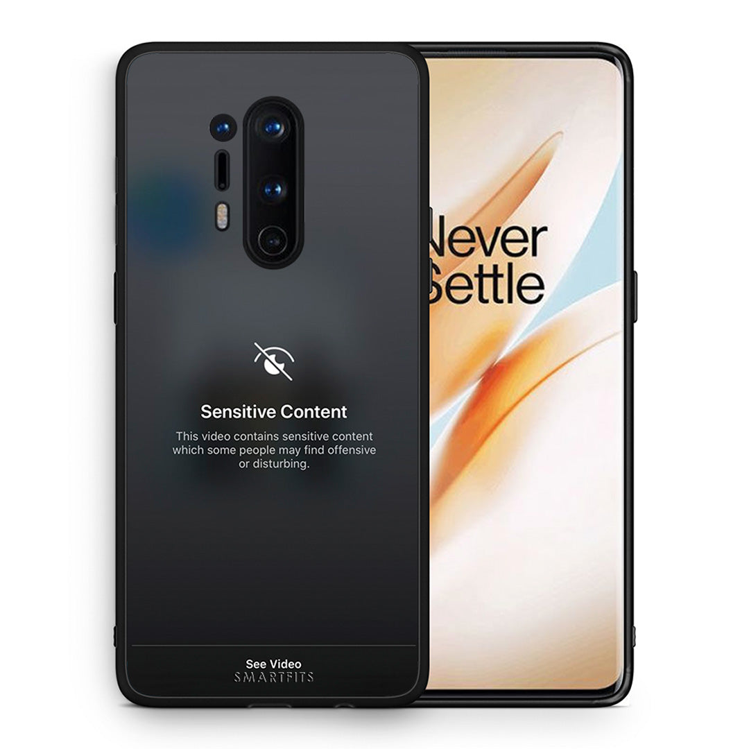 Θήκη OnePlus 8 Pro Sensitive Content από τη Smartfits με σχέδιο στο πίσω μέρος και μαύρο περίβλημα | OnePlus 8 Pro Sensitive Content case with colorful back and black bezels