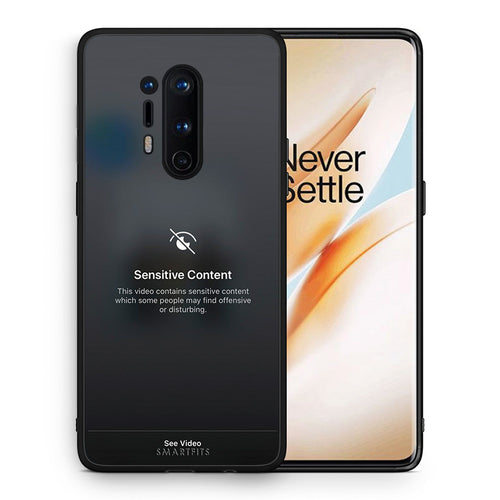 Θήκη OnePlus 8 Pro Sensitive Content από τη Smartfits με σχέδιο στο πίσω μέρος και μαύρο περίβλημα | OnePlus 8 Pro Sensitive Content case with colorful back and black bezels