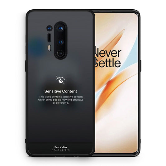 Θήκη OnePlus 8 Pro Sensitive Content από τη Smartfits με σχέδιο στο πίσω μέρος και μαύρο περίβλημα | OnePlus 8 Pro Sensitive Content case with colorful back and black bezels