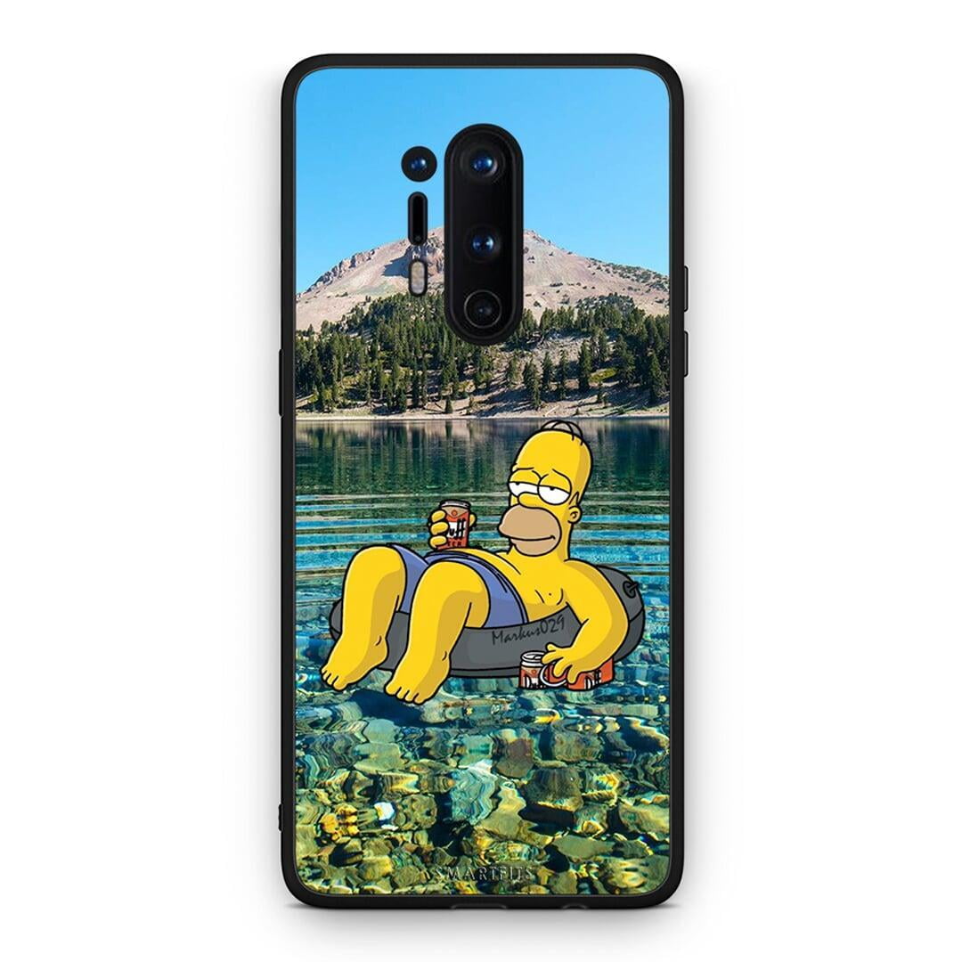 OnePlus 8 Pro Summer Happiness Θήκη από τη Smartfits με σχέδιο στο πίσω μέρος και μαύρο περίβλημα | Smartphone case with colorful back and black bezels by Smartfits