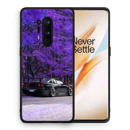 Θήκη Αγίου Βαλεντίνου OnePlus 8 Pro Super Car από τη Smartfits με σχέδιο στο πίσω μέρος και μαύρο περίβλημα | OnePlus 8 Pro Super Car case with colorful back and black bezels