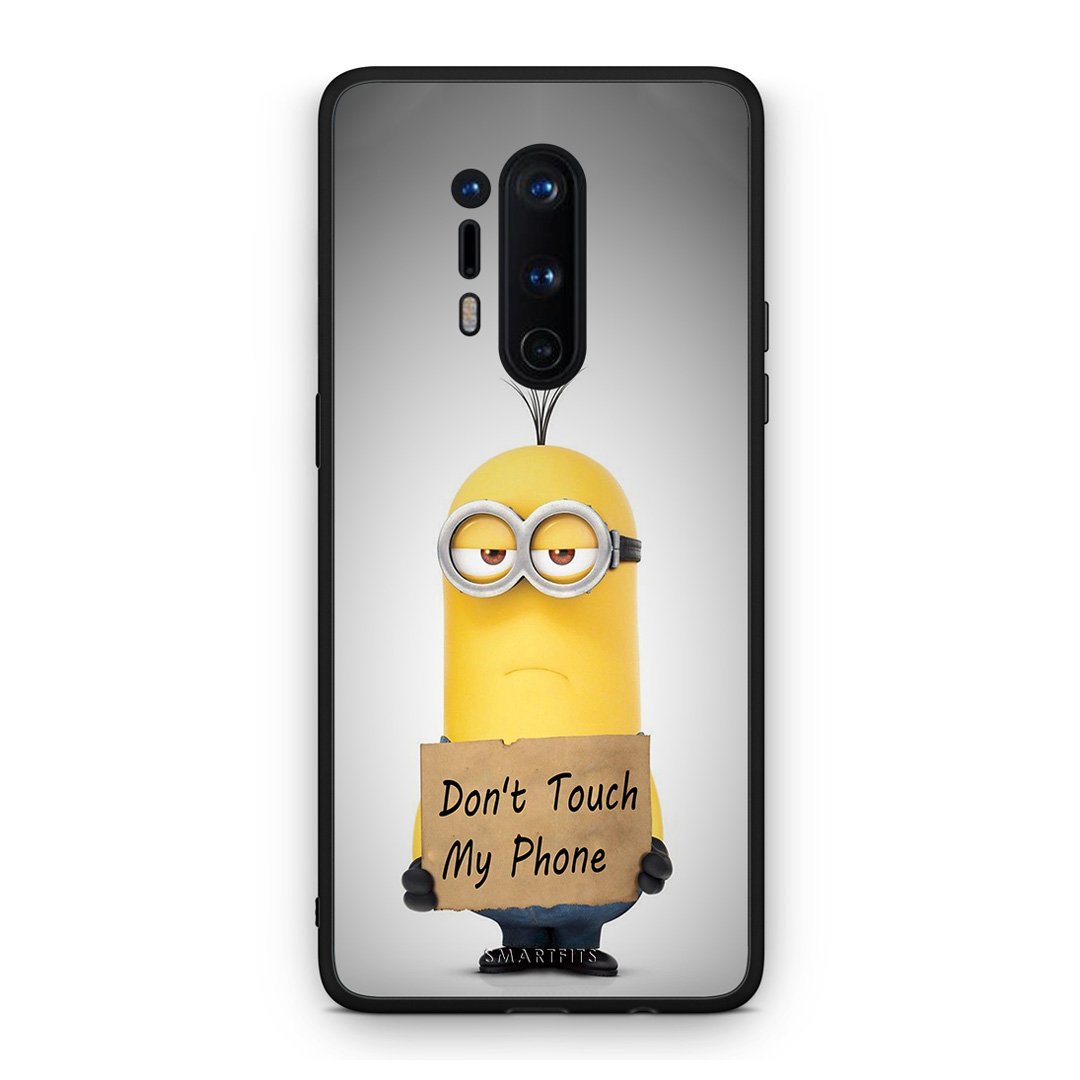 4 - OnePlus 8 Pro Minion Text case, cover, bumper