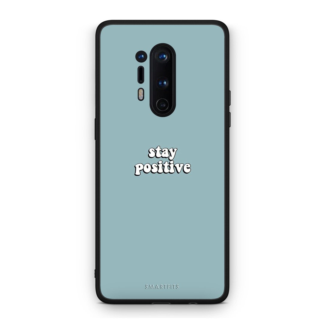 4 - OnePlus 8 Pro Positive Text case, cover, bumper