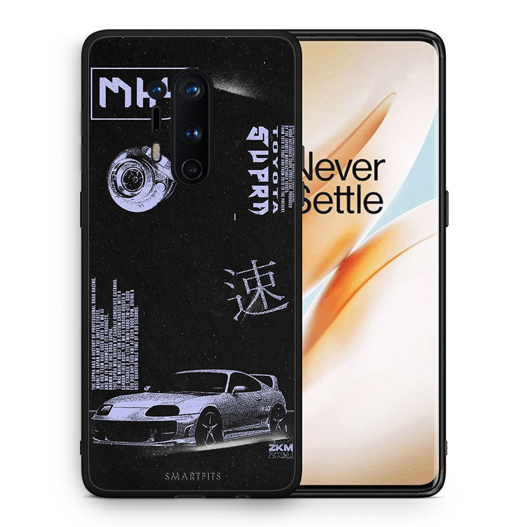 Θήκη Αγίου Βαλεντίνου OnePlus 8 Pro Tokyo Drift από τη Smartfits με σχέδιο στο πίσω μέρος και μαύρο περίβλημα | OnePlus 8 Pro Tokyo Drift case with colorful back and black bezels